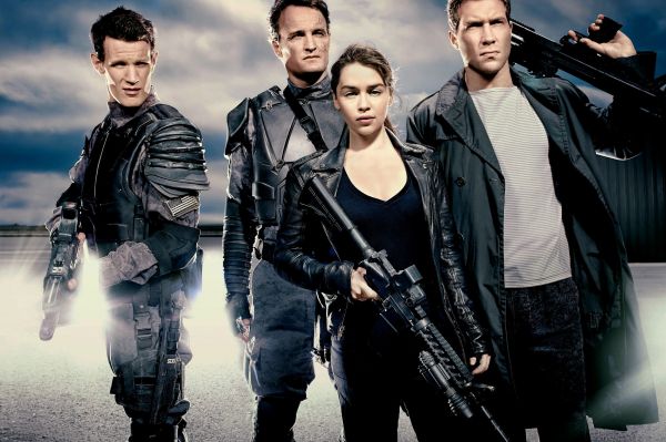 Emilia Clarke,Terminator Genisys,jason clarke,Jai Courtney,Matt Smith