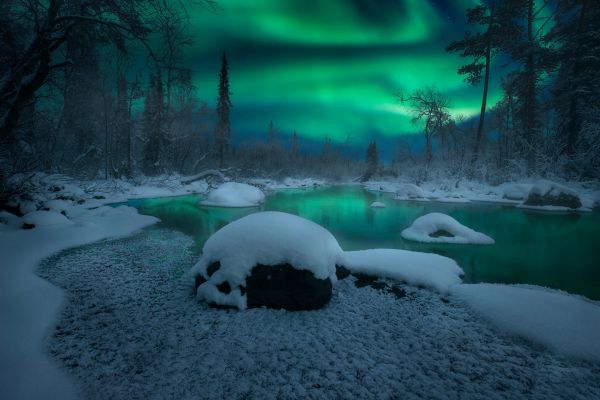 eau,atmosphère,neige,plante,nuage,ciel