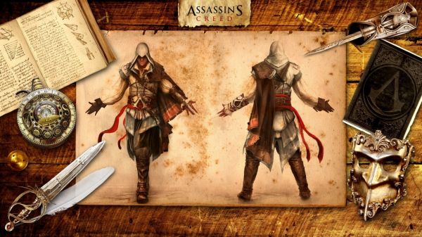 ภาพประกอบ,Assassin's Creed,Assassin's Creed II,ตำนาน,ศิลปะ