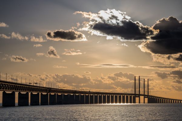 Sonnenuntergang, Meer, Wasser, Sonnenlicht, Stadtbild, Betrachtung