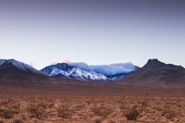 owens peak wilderness,onyks,USA,bjerge,tåge