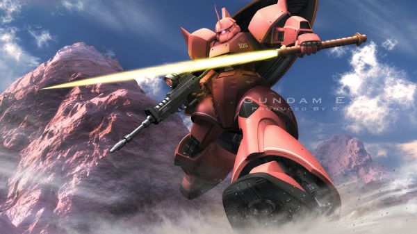 Gelgoog Char's Custom,anime,mechs,Mobile Suit,Mobile Suit Gundam,Super Robot Taisen