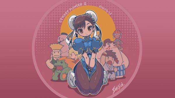 비디오 게임,비디오 게임 소녀,뷰어를보고,스트리트 파이터,닌텐도,street fighter II the world warrior