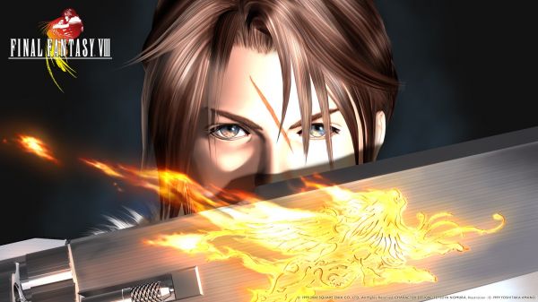 Final Fantasy,Final Fantasy VIII,1920x1080 pikseli,Squall Leonhart,Gry wideo