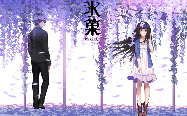 Hyouka,Chitanda Eru,Oreki Houtarou