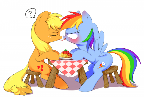 Mijn kleine pony,Rainbow Dash,Apple Jack