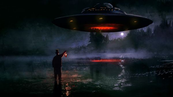 umělecká díla,UFO