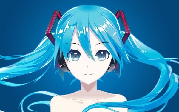 illustrazione, anime, anime girls, Vocaloid, Hatsune Miku, opera d'arte