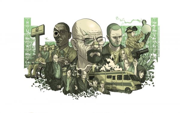 Breaking Bad,tecken,Heisenberg,huvudpersoner,KONST