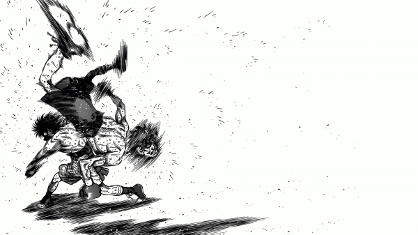 Hajime no Ippo,Ippo,boxing,manga,simple background,white background