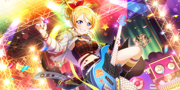 Ayase Eli, Love Live, Anime, Filles anime, instrument de musique, guitare