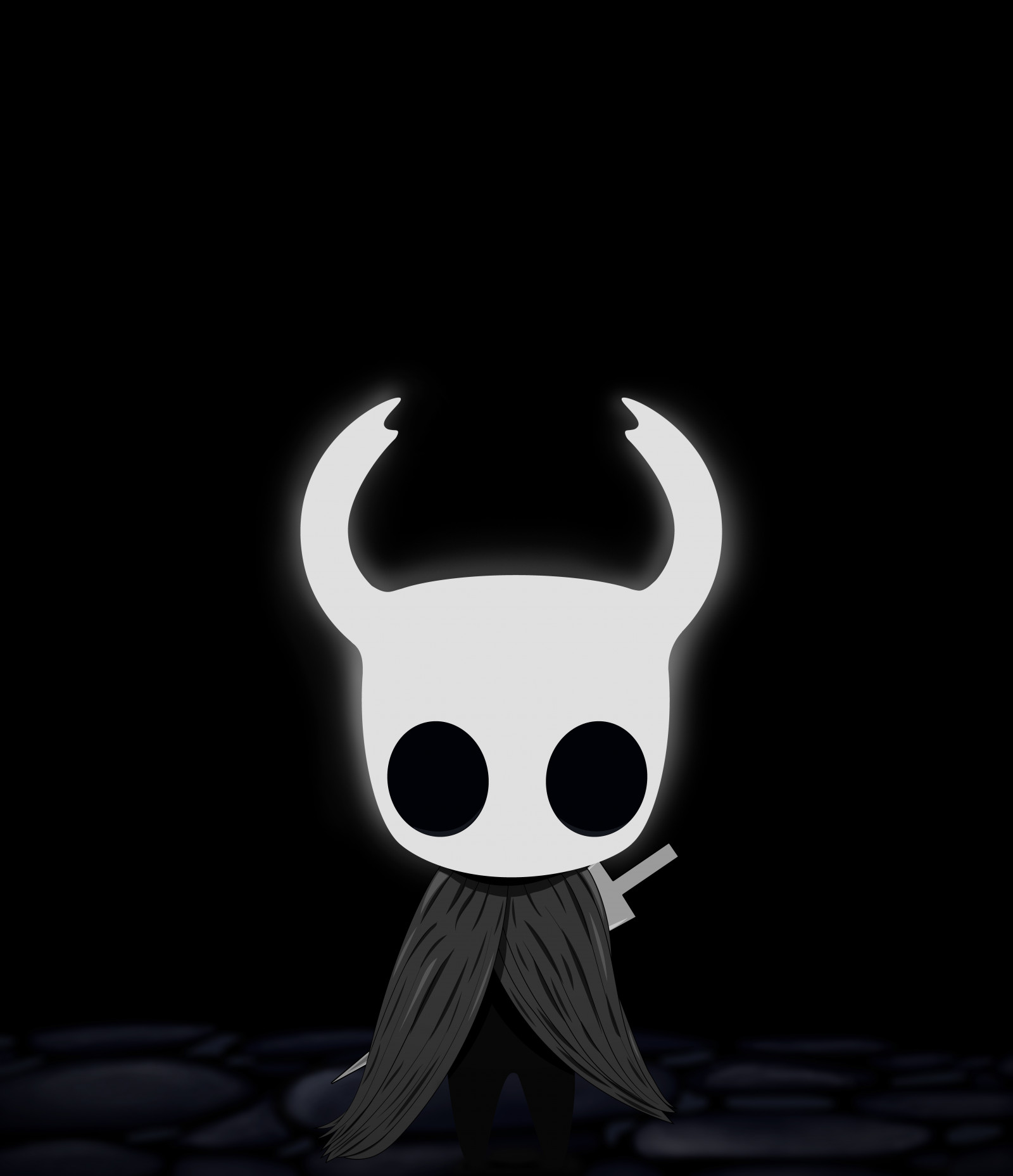 Hollow Knight, Soulsborne, video game karakters, digitale kunst