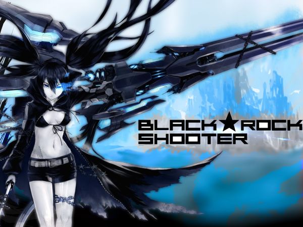 Anime,Anime Mädchen,Black Rock Shooter,Kuroi Mato,Stärke Black Rock Shooter,Bildschirmfoto