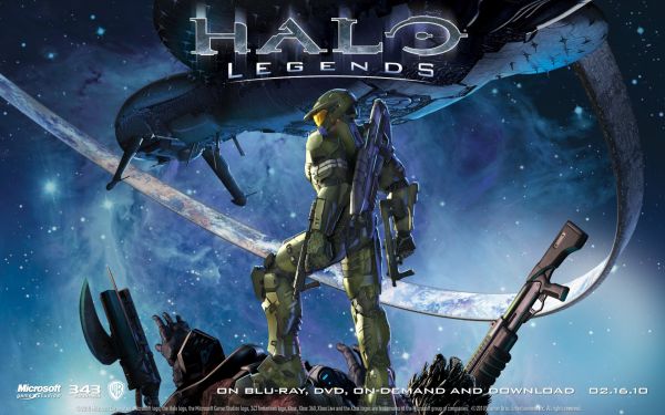 Halo Legends,illustration,space,Halo,Master Chief,geek