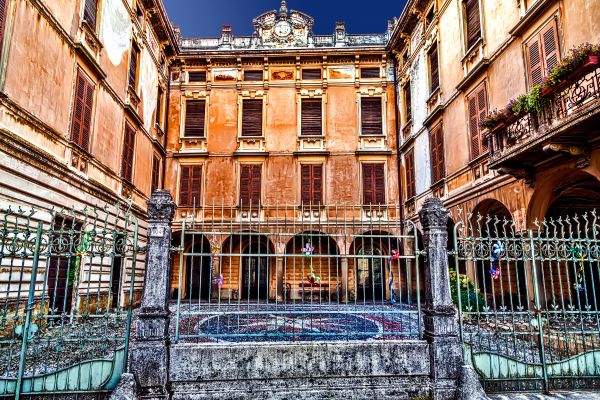 Italia, HDR, finestra, città, costruzione, Turismo