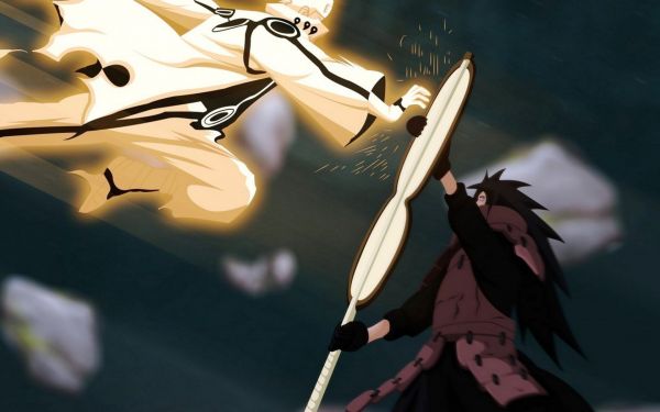 ilustração,Anime,Naruto Shippuuden,Uchiha Madara,Uzumaki Naruto,Captura de tela