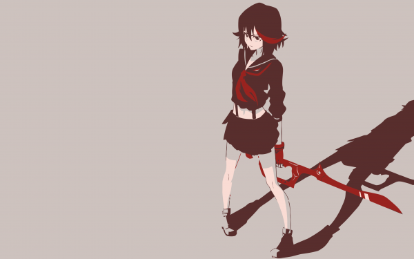 illustrazione,anime,anime girls,cartone animato,Kill la Kill,Matoi Ryuuko