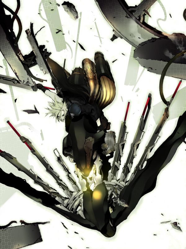 illustration,Anime,ouvrages d'art,Final Fantasy VII,Final Fantasy,des bandes dessinées