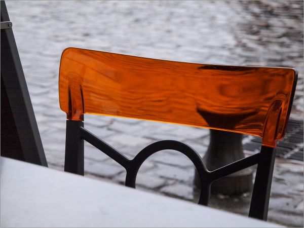 Cobblestones,pluie,table,chaise,Siège,Amiens