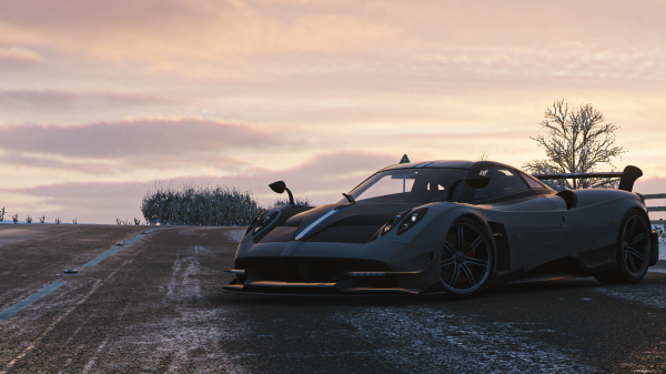 Forza Horizon 4,Pagani Huayra BC,video games,photography