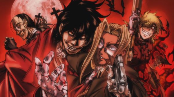 аниме,Seras Виктория,Hellsing,Алукард,Сър Integra Fairbrook Wingates Hellsing,Walter С Dornez