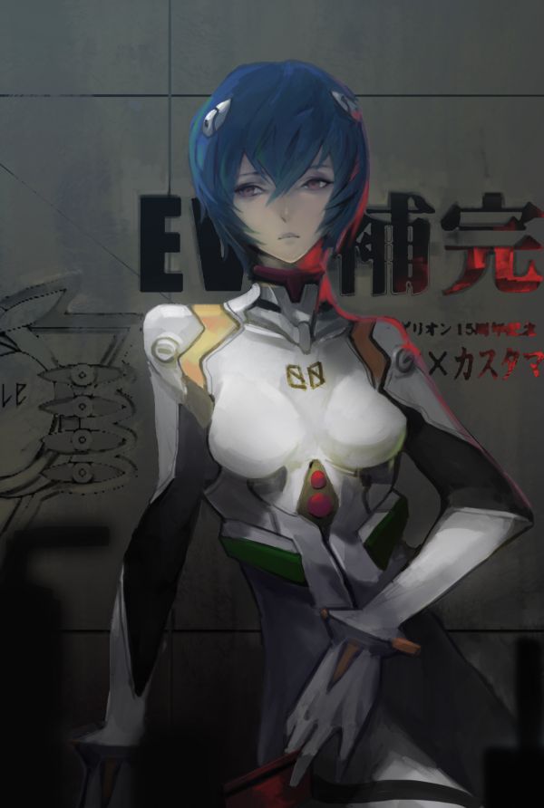 Neon Genesis Evangelion,anime tytöt,Ayanami Rei