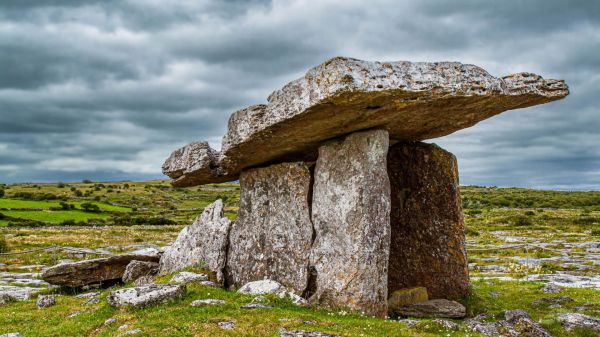 architectuur,ruïnes,prehistorisch,Ierland,hunebed