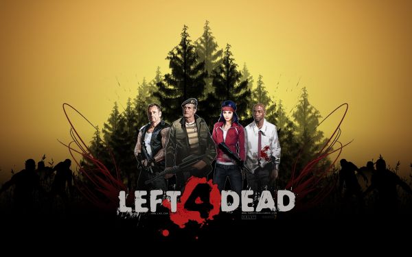 Video game,Left 4 Dead,screenshot,sampul album