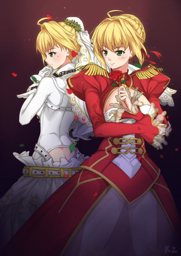 Anime,Filles anime,Série Fate,Grand ordre du Grand,Fate Extra,Fate Extra CCC