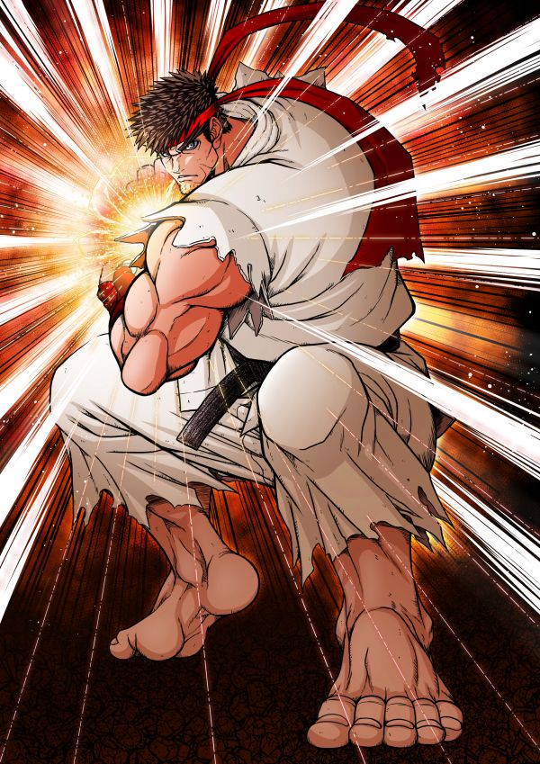 Anime,Meninos anime,anime games,videogames,Personagens de videogame,Ryu Street Fighter