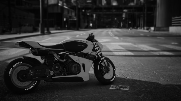 motocicletă,ARCH Motorcycle,Cyberpunk 2077,monocrom