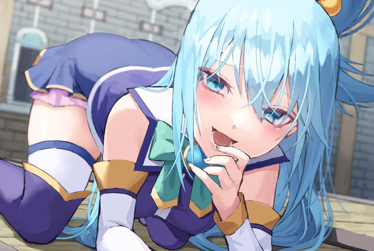 Aqua KonoSuba, Kono Subarashii Sekai ni Shukufuku wo, Anime cô gái