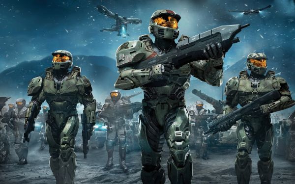 Halo Wars,Halo 5 người giám hộ,trò chơi điện tử,Video Game Art