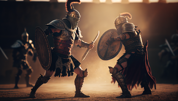 Sparta,Spartacus,gladiator film,gladiatorer,ai art