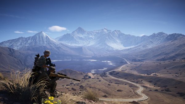 Tom Clancy Ghost Recon wildlands,screen shot,PC herný,Ubisoft,Bolívia