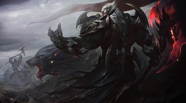 League of Legends,Darius,digital art,Noxus,VS 2018 Event