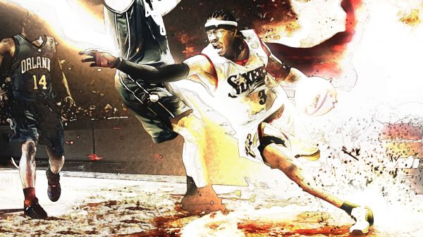 บาสเกตบอล,เอ็นบีเอ,Allen Iverson,นักแสดงผาดโผน