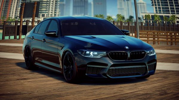 BMW,m5 f90,Need for Speed Heat,4k,bil,karbonfiber