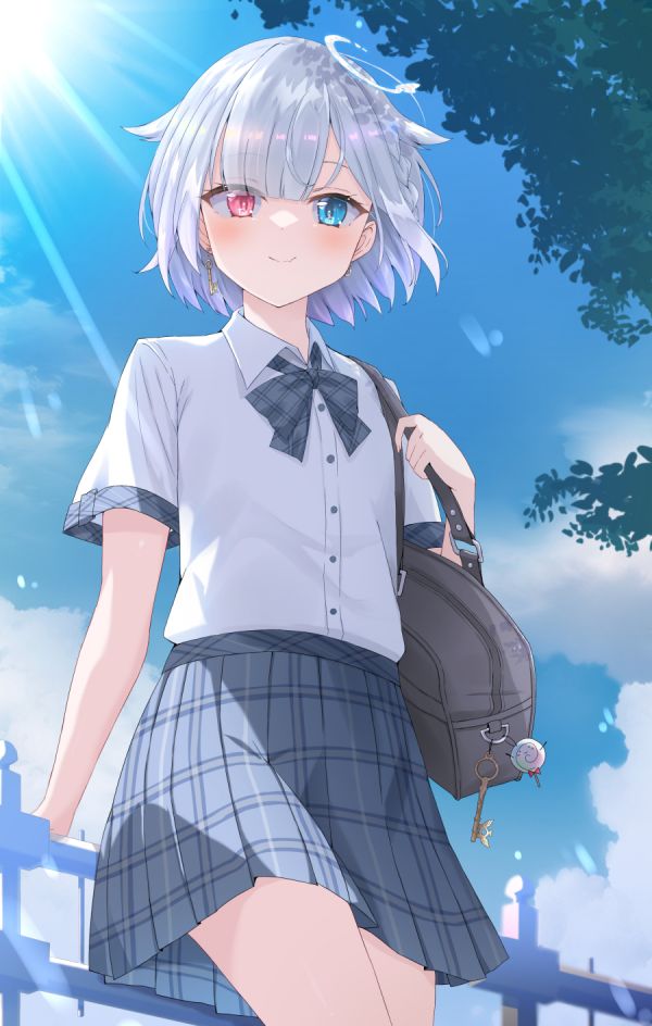 Virtual Youtuber,animeflickor,heterochromia,Vshojo