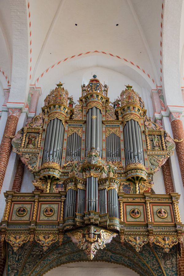 kerk,Denemarken,kathedraal,Roskilde,muziekinstrument,technologie