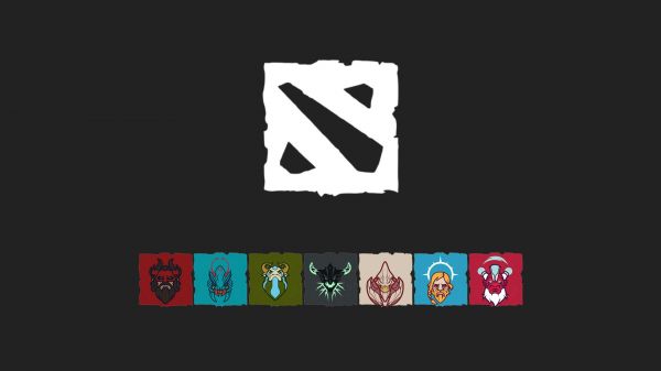 DOTA 2,ábra,szöveg,logo,Omniknight,márka