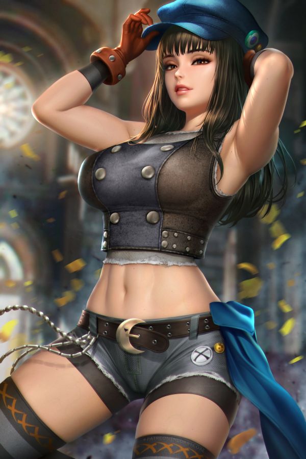 video game girls,video game characters,video games,berets,Kyrie Canaan Final Fantasy,Final Fantasy