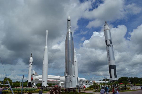 Rocketgarden,Rakete,Kennedyspacecenter,Spacecenter,Platz,Florida