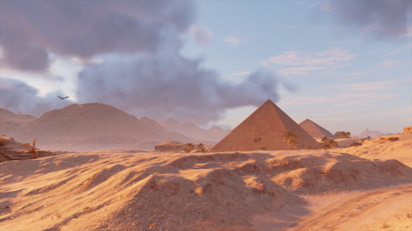 assassin creed origins,Egypti,aavikko,näyttökuva,tietokonepelaamiseen,pyramidi