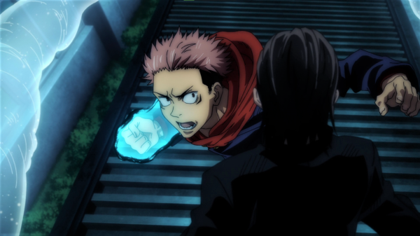 Jujutsu Kaisen, Yuji Itadori, ピンクの髪, undercut hairstyle, 統一, 夜