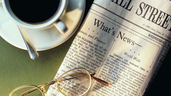 coffee,newspapers,glasses