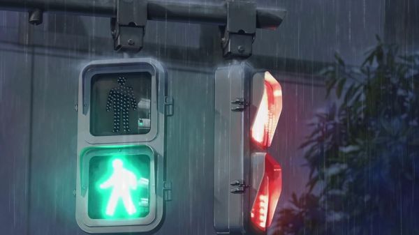 traffic lights,light,rain,red ligths,light green,lighting