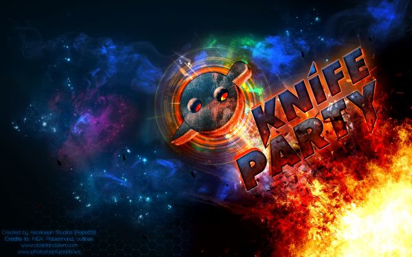 space,fire,world,atmosphere,Knife Party,darkness