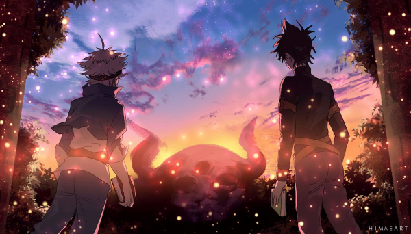 αγόρια anime,asta,YUNO,Black Clover