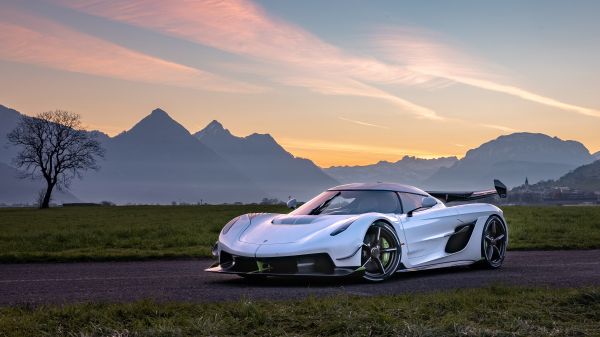 Koenigsegg Jesko,auto,ajoneuvo,superautoissa,tie